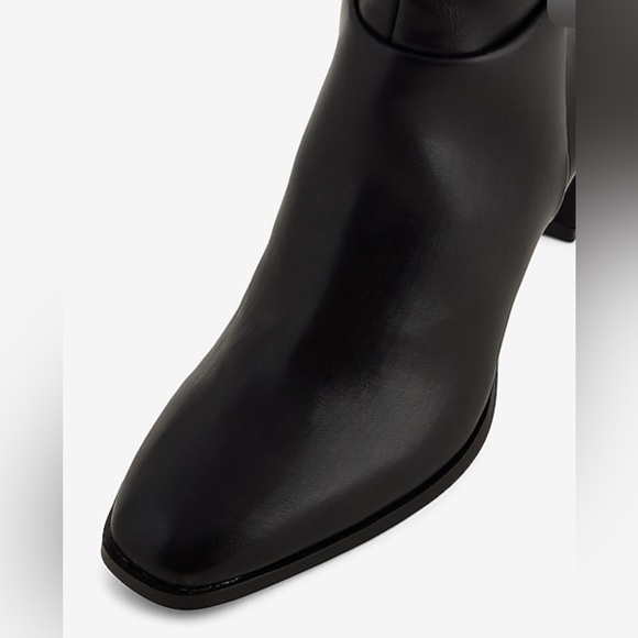 NWT Brian Atwood X Express Over Knee Thigh High Boots Black Size 7 MSRP $158 - Picture 3 of 10